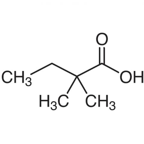 2,2-Dimethylbutyric Acid Chemical Structure