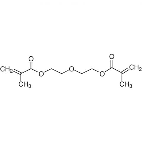 Di(ethylene glycol) dimethacrylate 化学構造