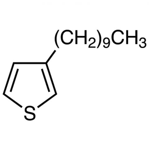 3-Decylthiophene Chemische Struktur