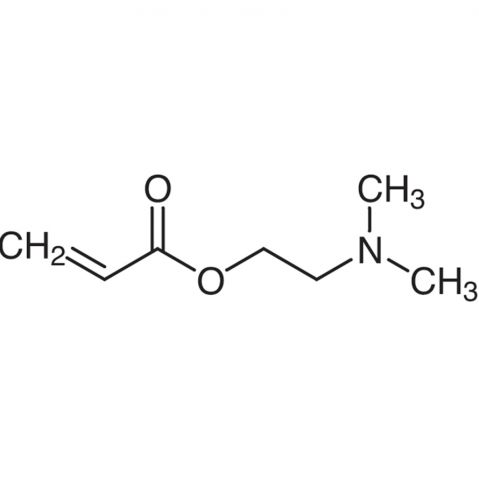 2-(Dimethylamino)ethyl acrylate Chemische Struktur