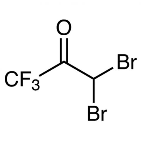 1,1-Dibromo-3,3,3-trifluoroacetone 化学構造