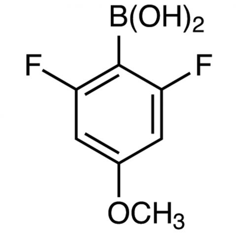 2,6-Difluoro-4-methoxyphenylboronic acid(contains varying amounts of Anhydride) Chemical Structure