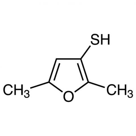 2,5-Dimethyl-3-furanthiol 化学構造