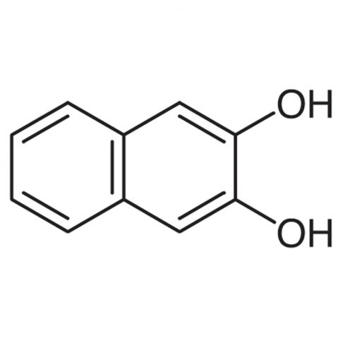 2,3-Dihydroxynaphthalene Chemical Structure