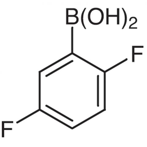 2,5-Difluorobenzeneboronic Acid (contains varying amounts of Anhydride) Chemical Structure