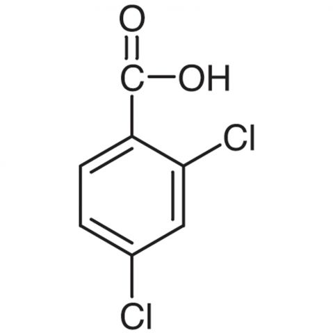 2,4-Dichlorbenzoic acid Chemical Structure