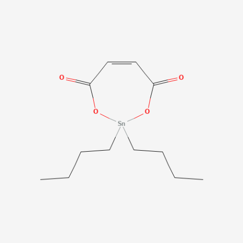 Dibutyltin maleate 化学構造