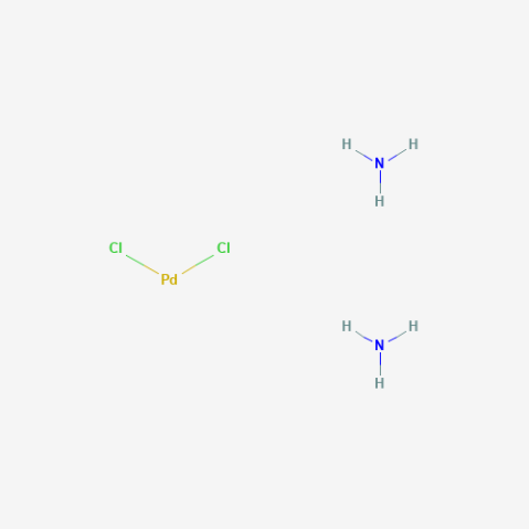 Diammine dichloropalladium (Ⅱ) Chemische Struktur