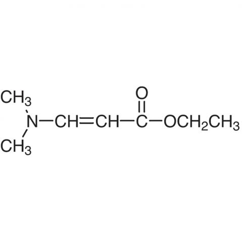 3-(Dimethylamino)acrylic Acid Ethyl Ester 化学構造