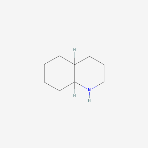 Decahydroquinoline, mixture of cis and trans 化学構造