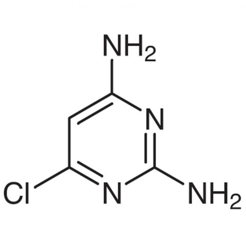 2,4-Diamino-6-chloropyrimidine Chemical Structure