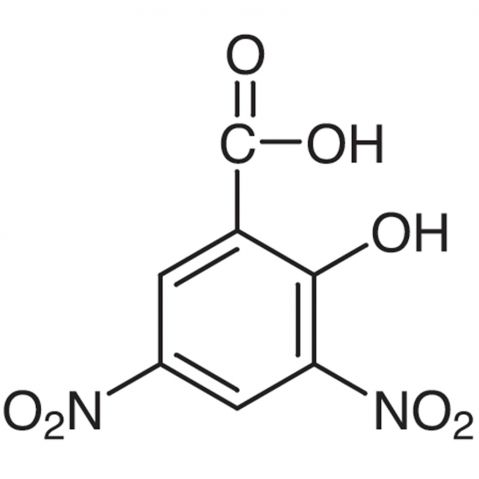 3,5-Dinitro salicylic acid التركيب الكيميائي