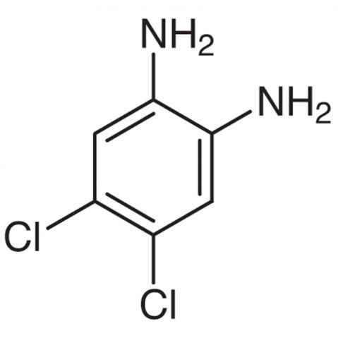 4,5-Dichloro-o-phenylenediamine 化学構造