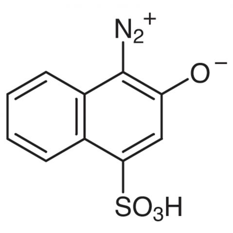 1-Diazo-2-naphthol-4-sulfonic acid Chemical Structure