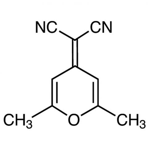 (2,6-Dimethyl-4H-pyran-4-ylidene)malononitrile Chemical Structure