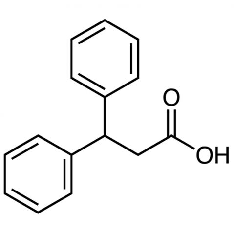 3,3-Diphenylpropionic acid Chemische Struktur