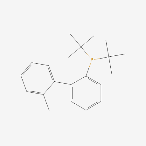 2-Di-tert-butylphosphino-2′-methylbiphenyl Chemical Structure