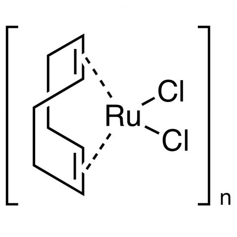 Dichloro(1,5-cyclooctadiene)ruthenium(II), polymer Chemical Structure