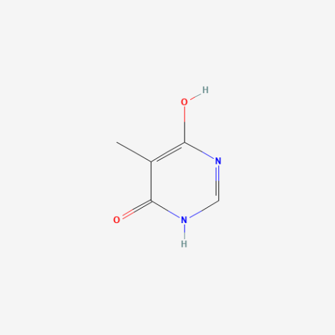 4,6-Dihydroxy-5-methylpyrimidine Chemical Structure