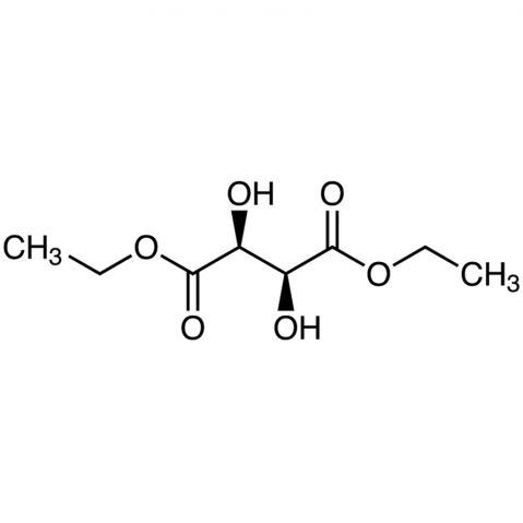 Diethyl D-(-)-Tartrate Chemical Structure