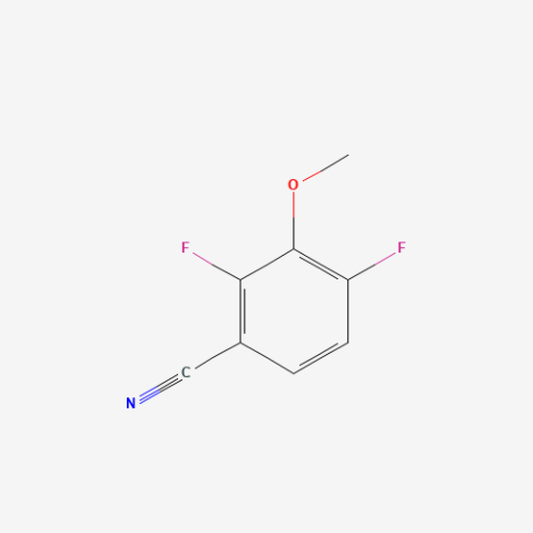 2,4-Difluoro-3-methoxybenzonitrile Chemical Structure