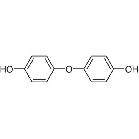 4,4'-Dihydroxydiphenyl Ether Chemical Structure