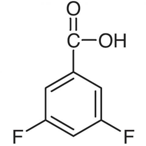 3,5-Difluorobenzoic Acid Chemical Structure