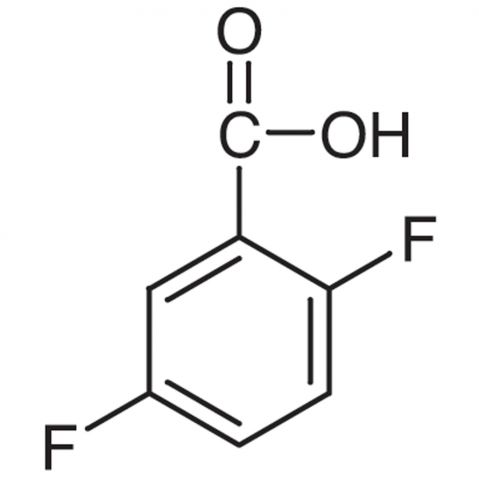 2,5-Difluorobenzoic acid Chemical Structure