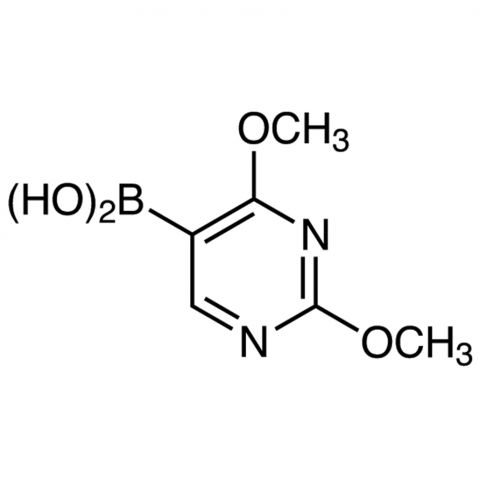 2,4-Dimethoxyprimidine-5-boronic acid(contains varying amounts of Anhydride) Chemical Structure