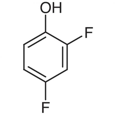 2,4-Difluorophenol Chemical Structure