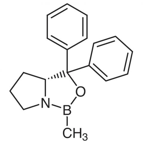 (R)-5,5-Diphenyl-2-methyl-3,4-propano-1,3,2-oxazaborolidine Chemische Struktur