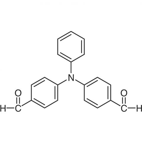 4,4′-Diformyltriphenylamine Chemische Struktur