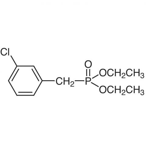 (3-Chlorobenzyl)phosphonic Acid Diethyl Ester Chemical Structure