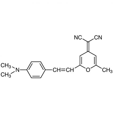 4-(Dicyanomethylene)-2-methyl-6-(4-dimethylaminostyryl)-4H-pyran Chemical Structure