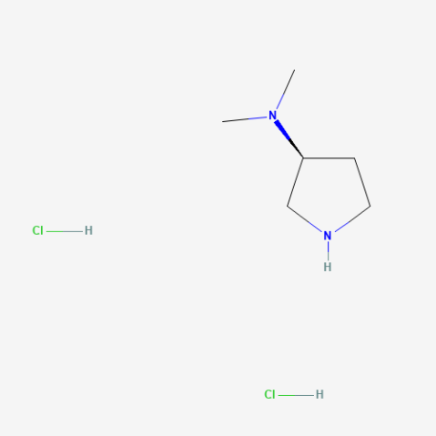 (S)-(-)-3-Dimethylaminopyrrolidine dihydrochloride التركيب الكيميائي