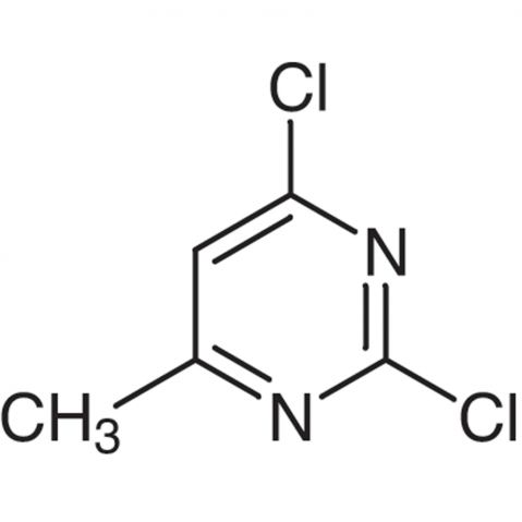 2,4-Dichloro-6-methylpyrimidine Chemical Structure