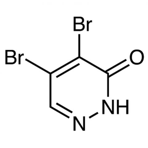 4,5-Dibromo-3(2H)-pyridazinone التركيب الكيميائي