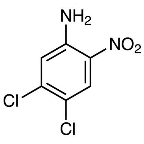 4,5-Dichloro-2-nitroaniline Chemical Structure