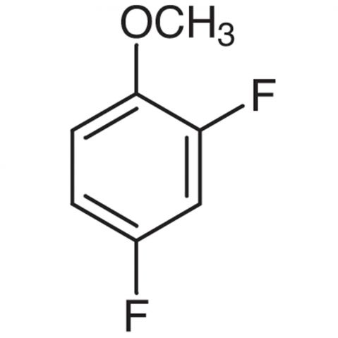 2,4-Difluoroanisole Chemische Struktur