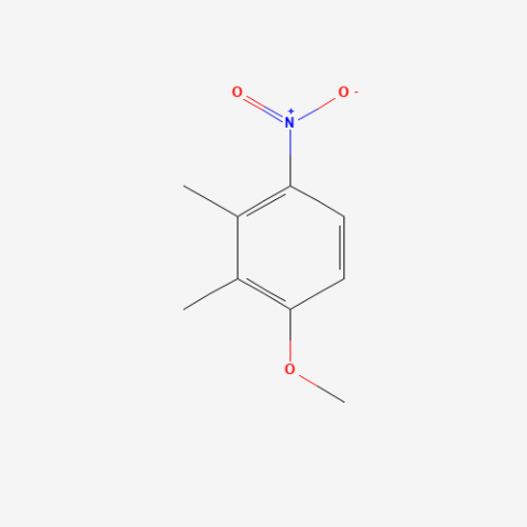 2,3-Dimethyl-4-nitroanisole Chemical Structure