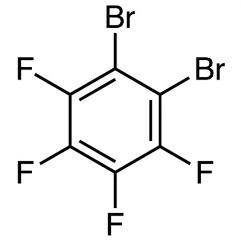 1,2-Dibromotetrafluorobenzene Chemical Structure