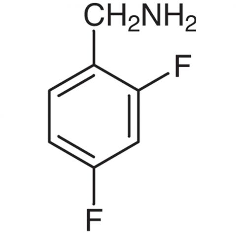 2,4-Difluorobenzylamine التركيب الكيميائي