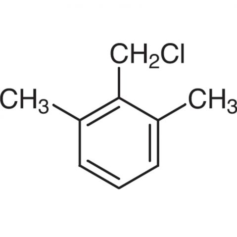 2,6-Dimethylbenzyl Chloride Chemische Struktur