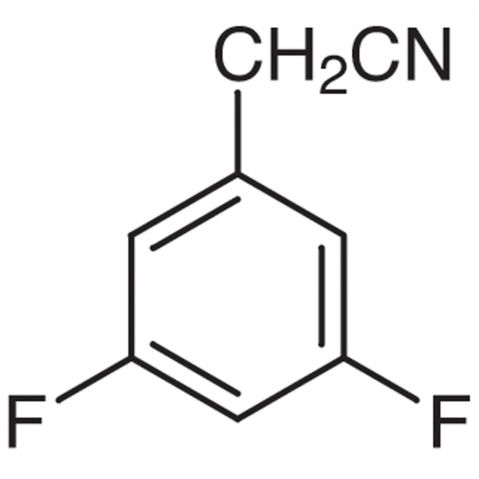 3,5-Difluorophenylacetonitrile Chemical Structure