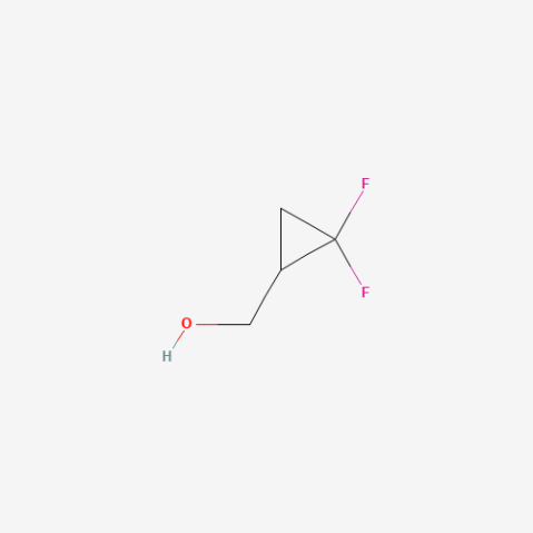 2,2-Difluorocyclopropanemethanol 化学構造