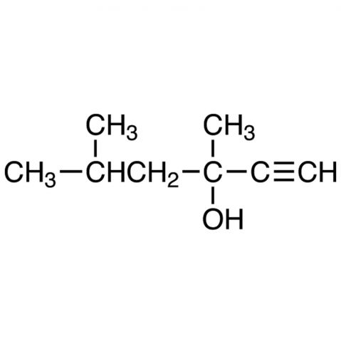 3,5-Dimethyl-1-hexyn-3-ol Chemical Structure