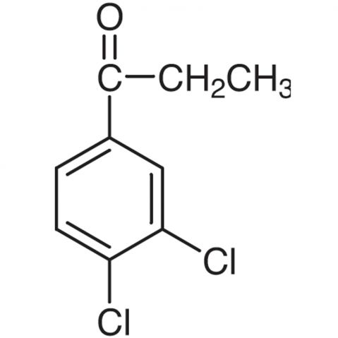 3',4'-Dichloropropiophenone Chemical Structure