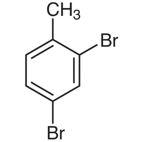 2,4-Dibromotoluene Chemical Structure