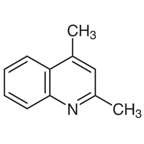 2,4-Dimethylquinoline Chemical Structure