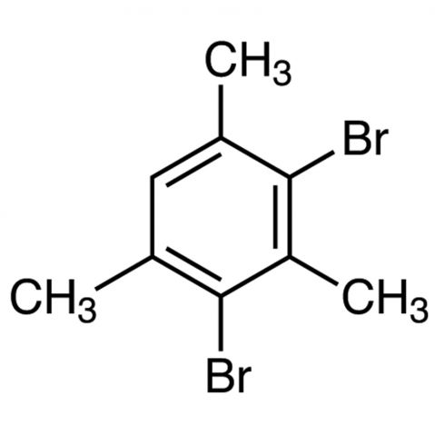 2,4-Dibromo-1,3,5-trimethylbenzene Chemical Structure